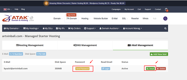 I Forgot My Email Password – How Can I Set a New Password? - Atak Domain