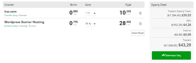 Hosting Satın Al - Atak Domain