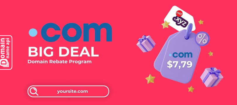 .COM Domain - The Most Affordable .COM Discount Program