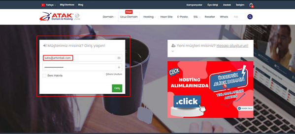 Üyelik E-Posta Adresini Nasıl Değiştirebilirim?