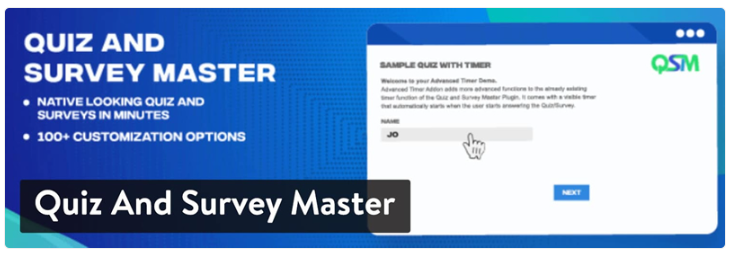 Most WordPress survey plugins to collect user responses
