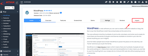 cPanel Üzerinden Web Uygulaması Nasıl Taşınır?