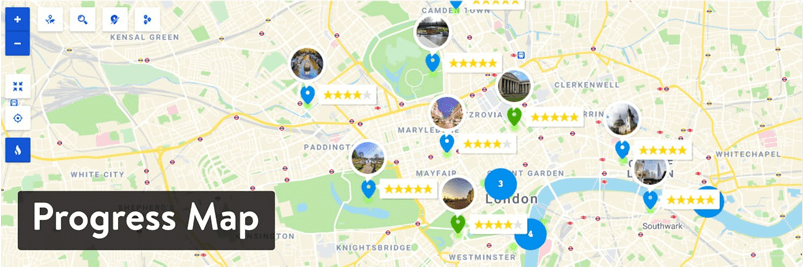 WordPress map plugin options (free + premium)