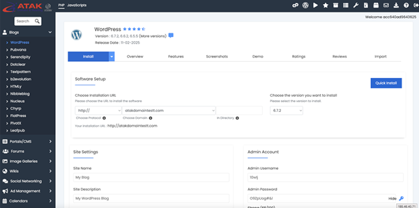 Easily Upload Web Applications to cPanel Web Hosting Account