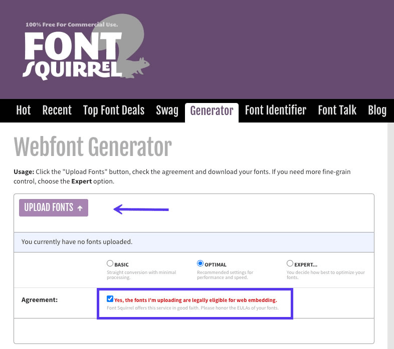 Most Modern Fontsf for WordPress