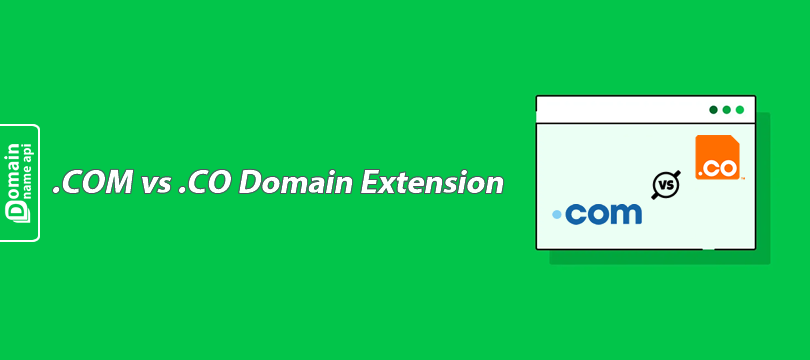 .COM vs .CO Domain Extension