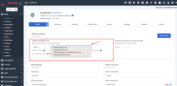 Easily Upload Web Applications to cPanel Web Hosting Account