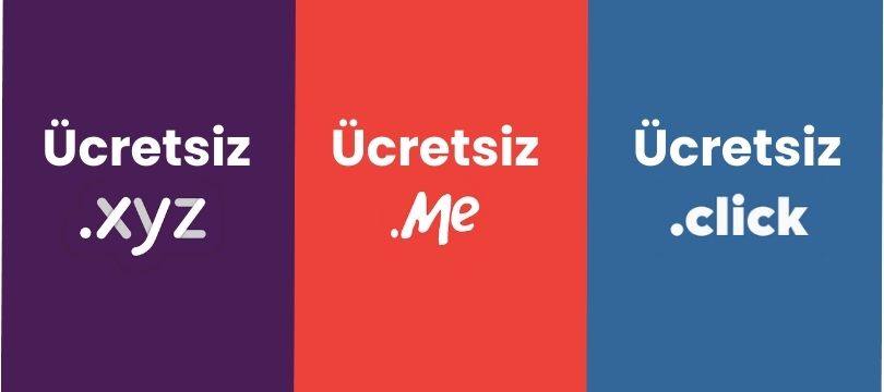 Ücretsiz Domain / .xyz & . me