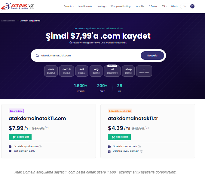 Domain Nasıl Alınır? G&uuml;ncel Rehber &ndash; 5 Dakikada Satın Al