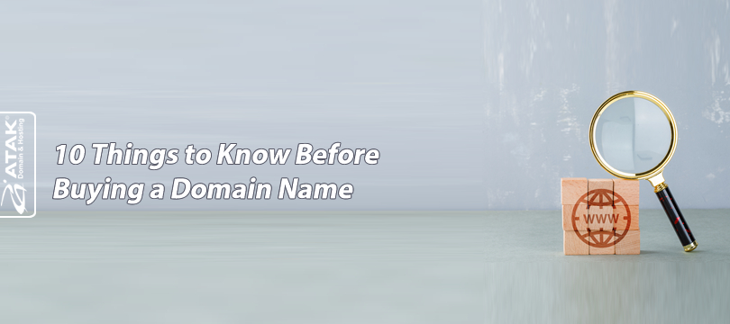 10 Things to Know Before Buying a Domain Name