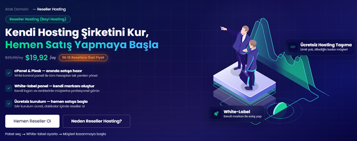 Reseller Hosting Nedir?Web Hosting Satışına Nasıl Başlarım?