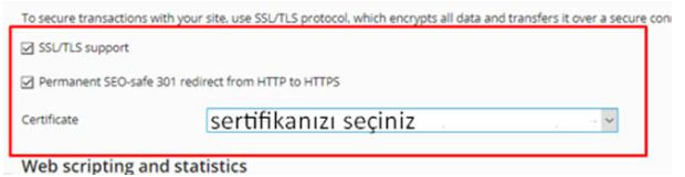 Plesk Panel’de SSL Sertifikası Kurulumu Nasıl Yapılır?