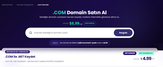 How to Register a .COM Domain: Step-by-Step Guide