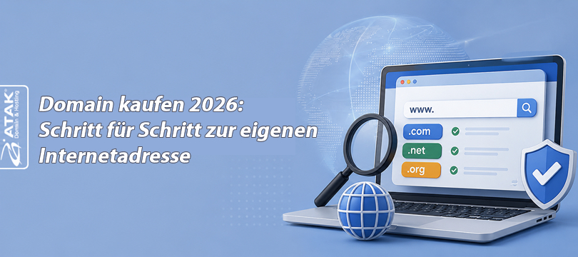 Domain kaufen 2026: Schritt für Schritt zur eigenen Internetadresse