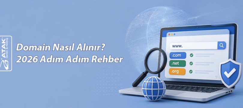 Domain Nasıl Alınır? 2026 Adım Adım Rehber