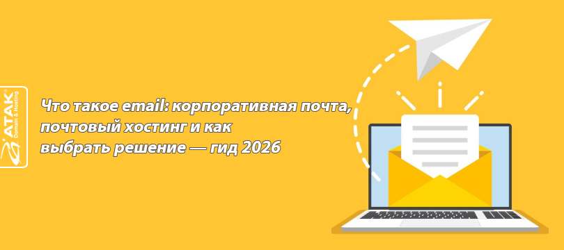 Что такое email: корпоративная почта, почтовый хостинг и как выбрать решение — гид 2026