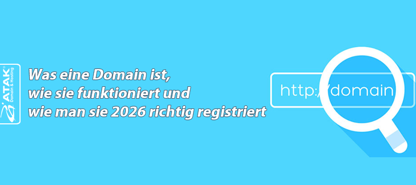 Was eine Domain ist, wie sie funktioniert und wie man sie 2026 richtig registriert