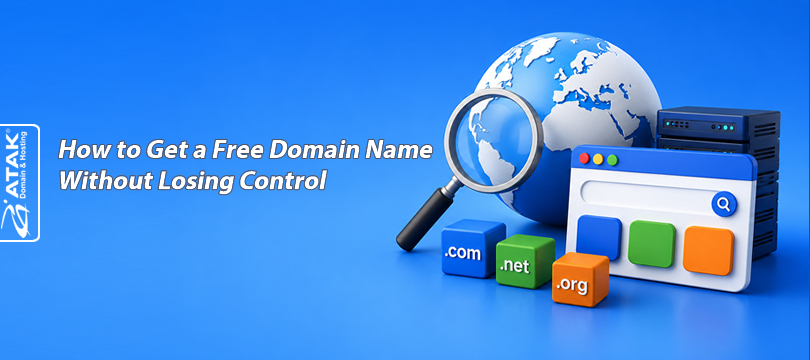 How to Get a Free Domain Name Without Losing Control